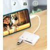 Multifunction Card Reader 3 in 1 USB C TF SD