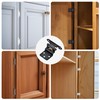 20 Pack 10 Pairs 3/8" Inset Cabinet Door Hinges Matte