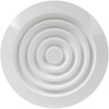 4'' Inch / 100 mm White Plastic Ceiling Vent Cover
