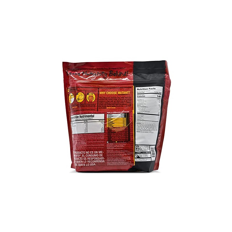 Mutant Whey Vainilla 5 lb (63 servicios)