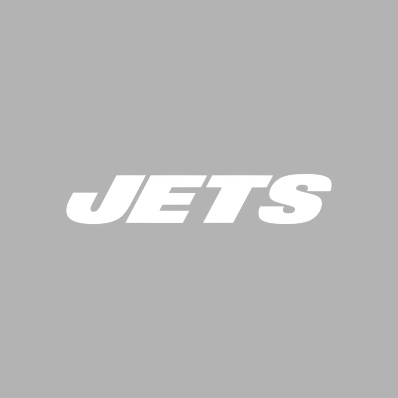 Unbranded New York Jets Vinyl Decal - White, 4"
