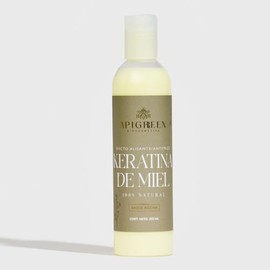 Keratina Alisante de Miel - Tratamiento Antifrizz con Ingredientes Naturales, Hidrata, Fortalece y Repara Cabello Dañado, Libre de Sulfatos y Para