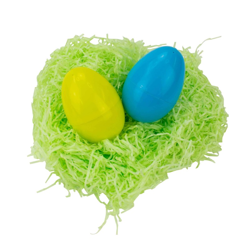 TRIXES Empty Easter Eggs Pack of 12 - Colourful -