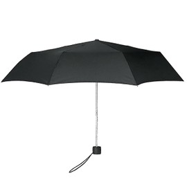 HOVUK Umbrella Windproof Travel Umbrella, Black Compact Umbrella, Strong and Portable - Wind Resistant, Small Folding Backpack Umbrella for Rain - Men and Women