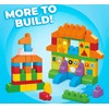 MEGA BLOKS 150 Toddlers Blocks Learning Toy Building Set, Let's