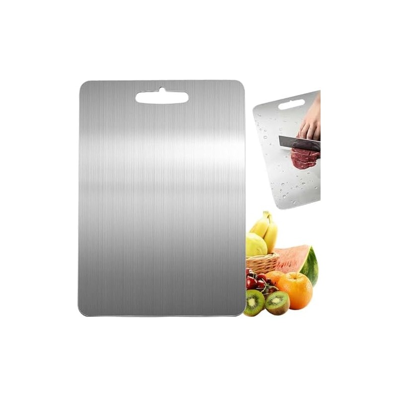 Titanium Cutting Board,Cutting Board,Titanium Cutting Board for Kitchen,Stainless Non Stick