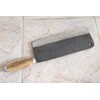Crude - Chinese Cleaver Meat Chopping Chef Knife, 9 Inch,