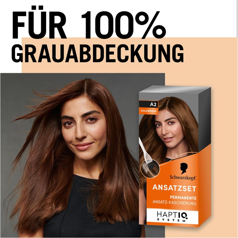 Schwarzkopf Root Set A2 Golden Brown Level 3 (3 x