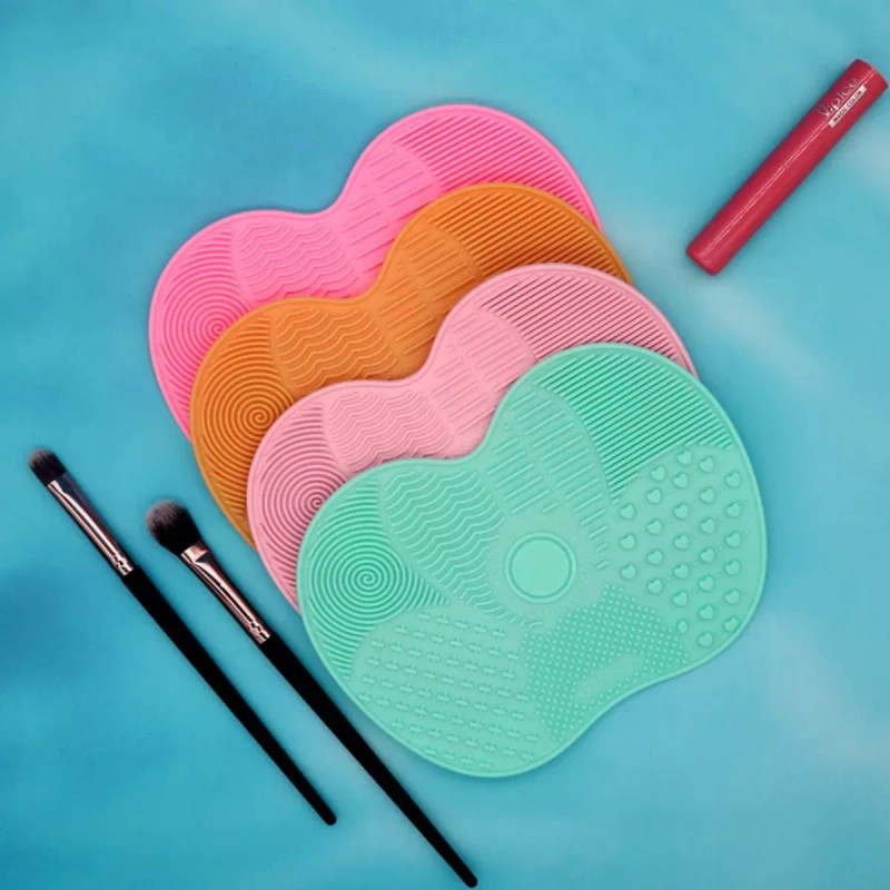 Universo en Linea Tapete Lava Brochas De Silicon, Limpia Brochas