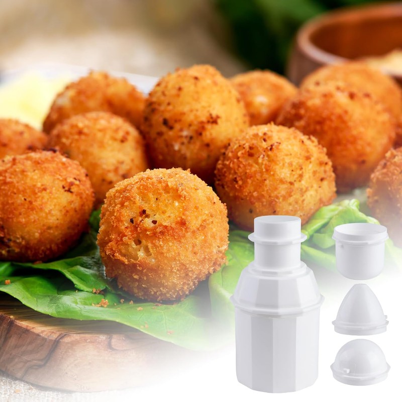 Weenwill Arancini Maker Mold Kit,DIY Rice Ball Mold 3-in-1,Rice Ball