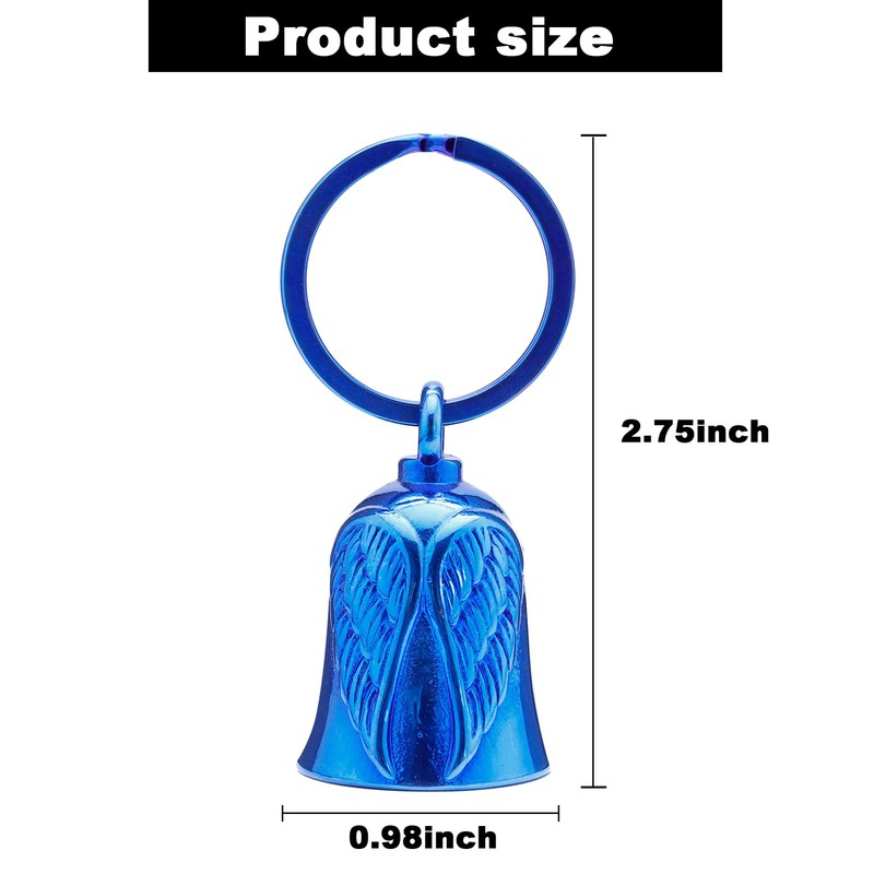 AilRabbit Motorcycle Bell - Motorcycle Bell Hanger,Biker Bells Protect The