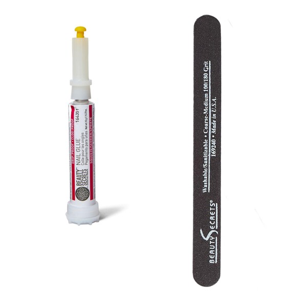 Beauty Secrets Drip & Clog Proof Nail Glue (1 Pack)