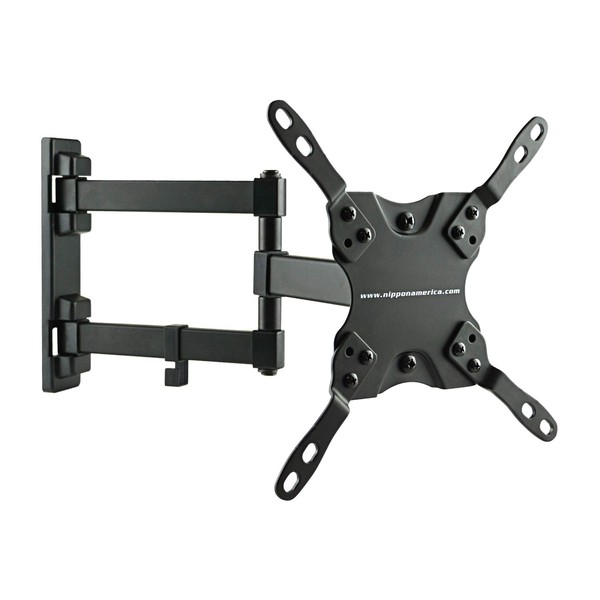Nippon America MRE-1342DRT Full Motion Adjustable Flat Screen TV Flat Panel Television Hanging Wall Mount for 13 to 42 Inch Wide TVs