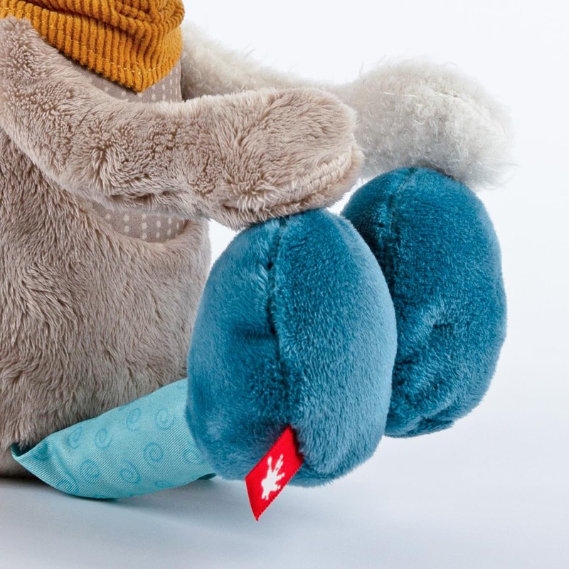 sigikid 43238 Patchwork Soft Toy, Multi-Colour/Donkey
