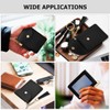 Yardenfun Cute Card Holder Keyring Pu Leather Credit Card Pouch