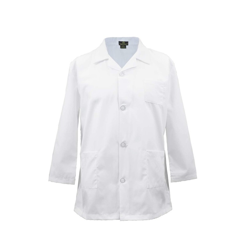 Natural Uniforms Childrens Lab Coat-Soft Touch, 12/14