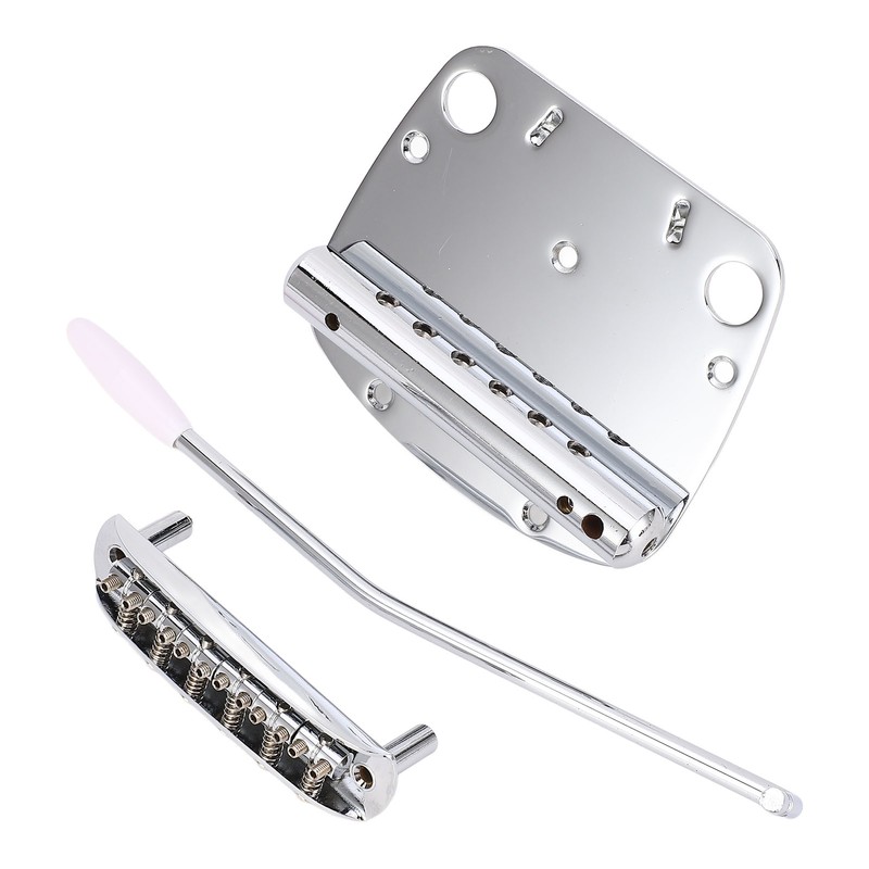 Guitar Tremolo Vibrato Bridge Tailpiece Set Vibrato Tailpiece and Tremolo