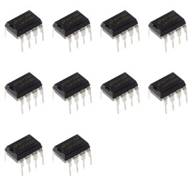 Horinktor 10pcs LM1458N LM1458 1458 Dual Operational Amplifier IC,DIP-8.