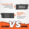 HECASA Lower Active Grille Shutter W/O Motor Compatible with 2017-2020