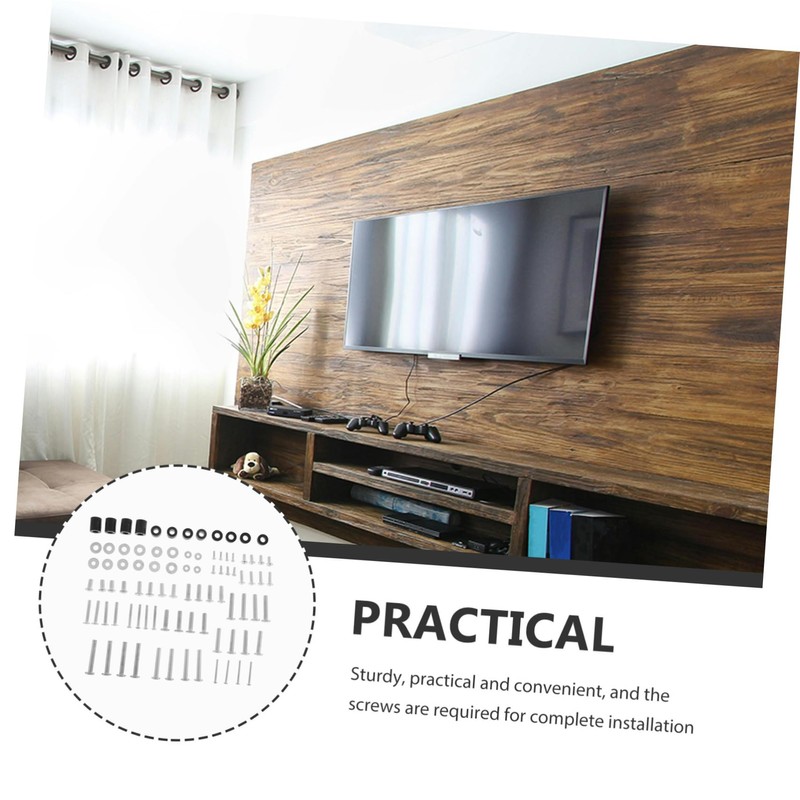 CIYODO Easy Mount Tv Wall Mounting Hardware 88pcs Kit Television