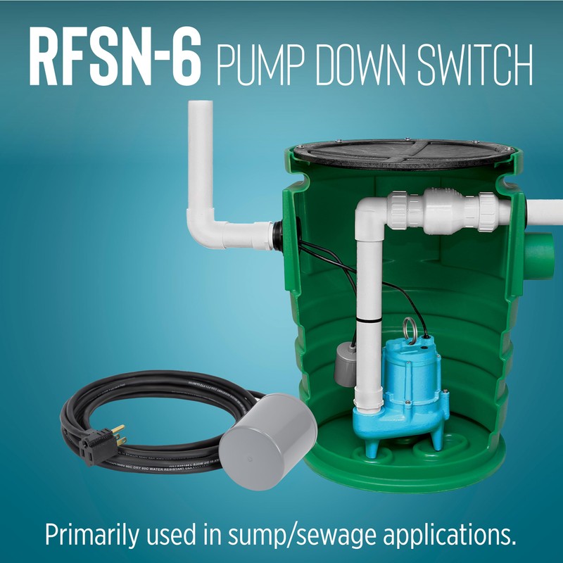 Little Giant RFSN-6 115-Volt, Maximum 13-Amp - 1/2 HP, Pump