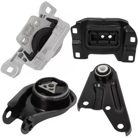 Motor Mount Set Engine Mount Compatible with 2010-2013 Mazda 3 2.0L Automatic Transmission 4PCS, Replace# A4402 BBM439060 A4405 B37F39040F A4421 BBM539070B A4418 BFD139010A