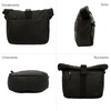 Gusti Luis Shoulder Bag Handbag Leather Black Leather, black