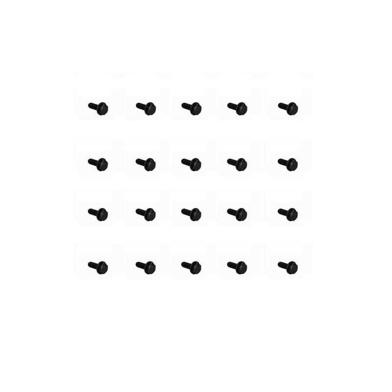 System 3 Beadlock Bolt 5/16" (20pcs) - Black [BOLTS3-115-20]