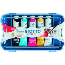 Giotto Box with 5 x 21 ml Tubes of Extra Fine Poster Paint