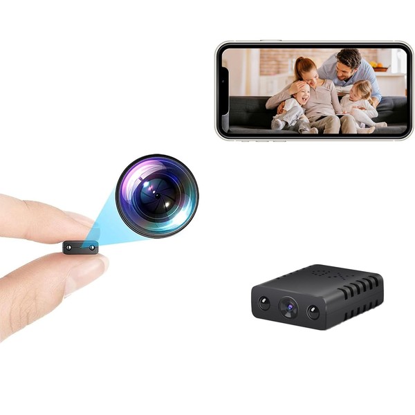 KooVeJia Mini WiFi Camera for Home, 1080P HD Indoor WiFi