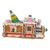 Kurt Adler 7-inch LED Gingerbread Train with Tree Table Piece
