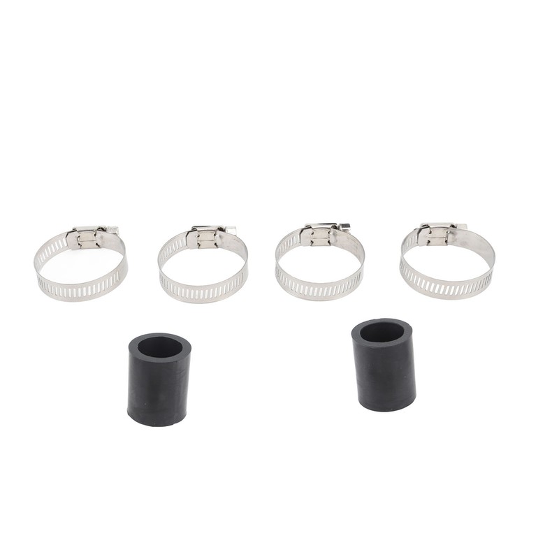 2Pcs 1in High Temp Pipe Clamps Connector Sturdy Exhaust Pipe