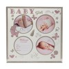 The Juliana Collection Triple Baby Girl Pink Glitter Motif &