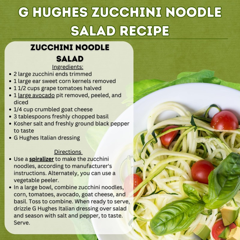 G Hughes Italian Vinaigrette Dressing, Italian Vinaigrette, 6 Count