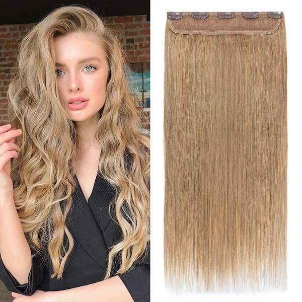 THD clip in extensions, real hair, 1 x 5 clips
