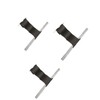 X3 Roller Door auto Lock Locking Straps,Clips,Brackets. Fits 77mm slats
