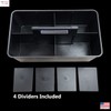 Enjoy Organizer- 2 Commercial Extra Large Portable Stackable Carry Caddy,