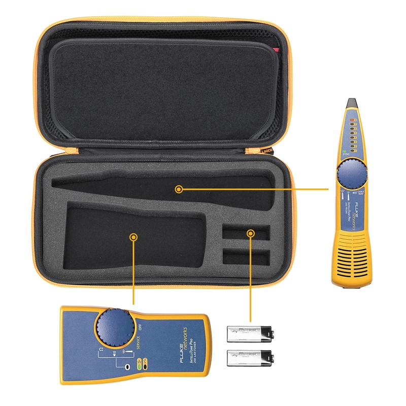 RLSOCO Hard Case Replacement for Fluke Networks MT-8200-60-KIT IntelliTone Pro