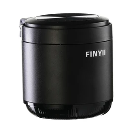 FINYII Ashtray with Lid Smell Proof, Smokeless Ashtray for Cup Holder, Ashtrays for Automobiles(Black)