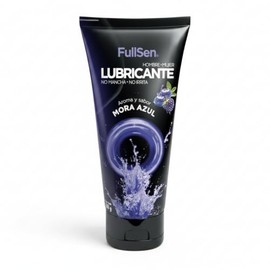 FullSen Lubricante Base Agua Mora Azul 100 g Gel Transparente                                                                                         