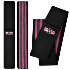 FIGHTSENSE Resistance Bands for Women Butt and Legs, Booty Band, Workout Bands Resistance for Booty, Fitness Bands for Hip, Glute, Circle Peach Booty Squat Lunge Gym (Black, L/XL)