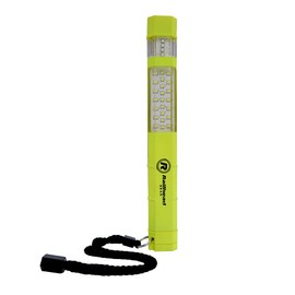 Railhead Gear Magnetic Multifunction Work Light Flashlight 360° Visibility Safety Floodlight Battery Operated with Wrist Lanyard and Belt Clip RH-SSC-200