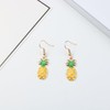 Pineapple Dangle Earrings for Women - Cute Fruit Earrings Jewelry,