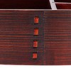 Wooden Lunch Box Portable Food Container Tablewares for Home Office