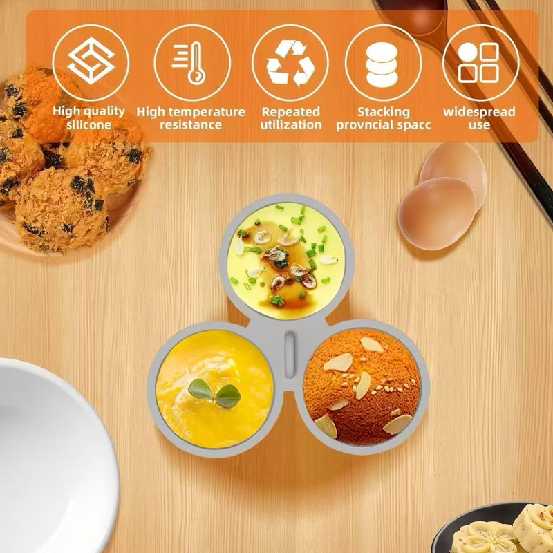 2PCS Reusable Silicone Air Fryer Baking| 135 ml Nonstick 3