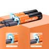 POWJIELI Rechargeable AA Lithium Batteries 1.5V AA Battery 2200mWh High