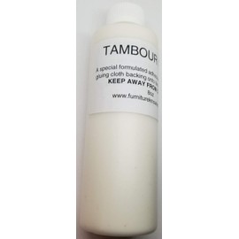 Furniture Knowledge 8oz Tambour Glue roll top Desk Slat Twill Cloth Flex Adhesive Wood Leather