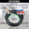 YiaChuii 15ft 3 in 1 ABS & Power Air Line