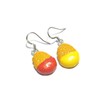 Chicken Nugget Dangle Earrings - Tiny Food Jewelry
