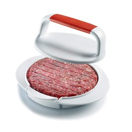QELEG Non Stick Burger Press, Hamburger Maker Mold, BBQ Patty Juicy Regular Beef Maker Round